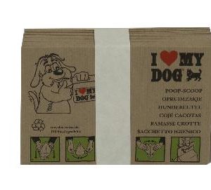 I love my dog hondenpoepzakje bundel