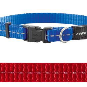 Rogz for dogs nitelife halsband rood