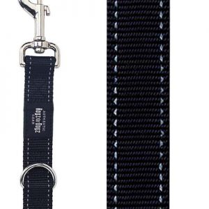 Rogz for dogs lumberjack multipurpose lijn zwart