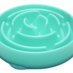 Slo-bowl feeder drop teal lichtblauw