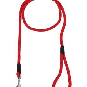 Rosewood hondenriem touw rood / zwart
