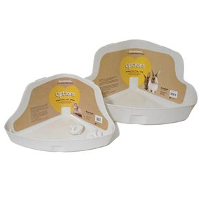 Rosewood konijnentoilet hoek medium creme