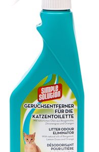 Simple solution deodorizer voor kattentoilet
