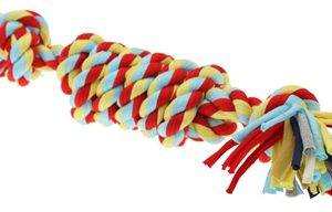 Twist-tee coil tugger touw