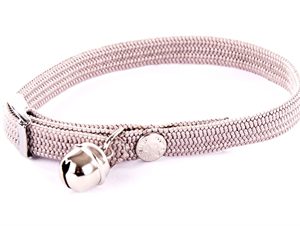 Martin halsband kat elastisch nylon grijs