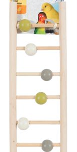 Zolux ladder hout 7 treden met kralen