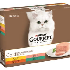Gourmet gold 12-pack fijne mousse