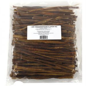 Petsnack varkensspaghetti