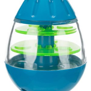 Trixie roly poly snack tuimel ei grijs / lime groen