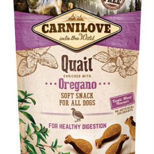 Carnilove soft snack kwartel / oregano