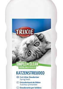 Trixie simple'n'nclean geurverdrijver kattenbak lentefris