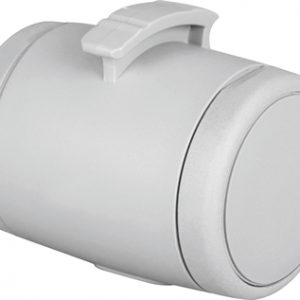 Flexi poepzak / snackbox lichtgrijs