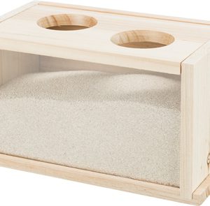 Trixie zandbad voor muizen / hamsters hout