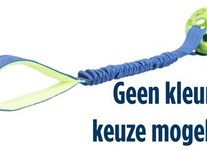 Trixie bungee tugger met bal assorti