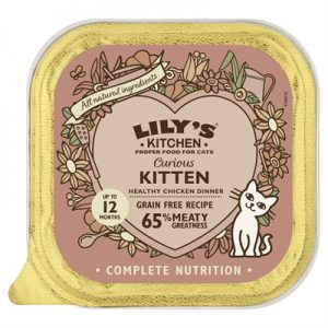 Lily's kitchen cat kitten smooth pate chicken