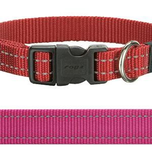 Rogz for dogs snake halsband roze