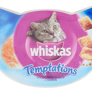 Whiskas snack temptations zalm