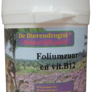Dierendrogist foliumzuur vitamine b12
