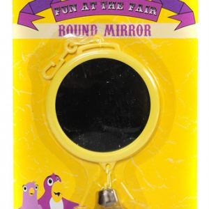 Happy pet fun at the fair round mirror