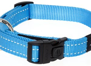 Rogz for dogs fanbelt halsband turquoise