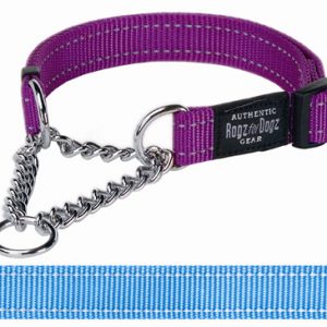 Rogz for dogs fanbelt halfslip halsband turqouise