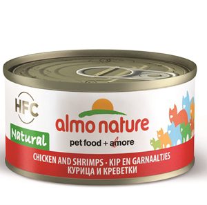 Almo nature cat kip / garnaal