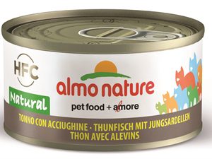 Almo nature cat tonijn / jonge witvis