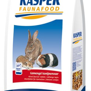 Kasper faunafood hobbyline gemengd konijnenvoer met rode wortel
