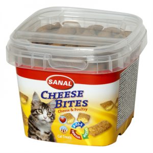Sanal cat cheese bites cup
