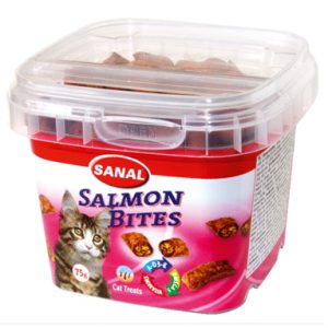 Sanal cat salmon bites cup