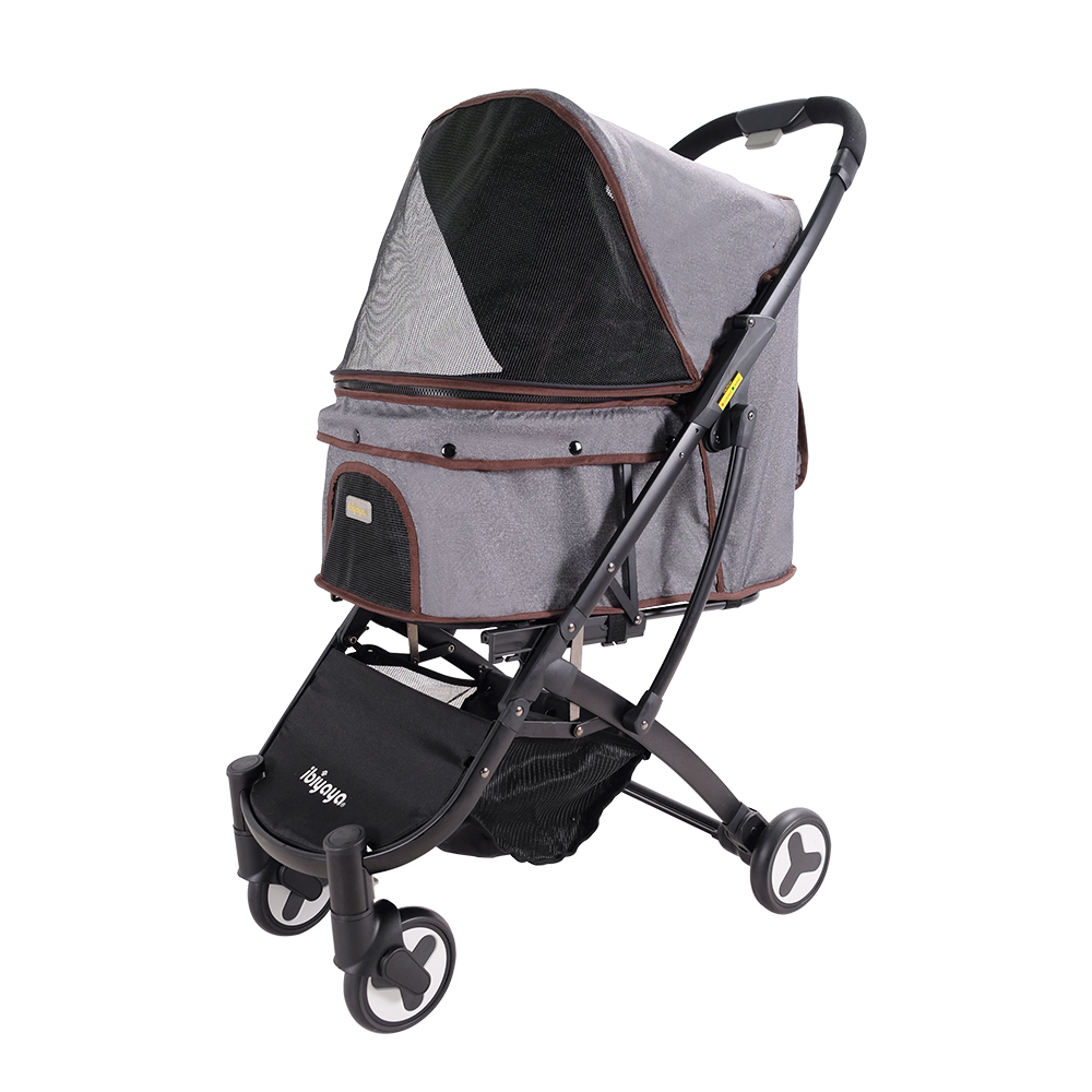 Speedy Fold Pet Buggy - grijs denim