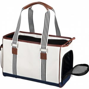 Trixie hondentas elisa wit / blauw