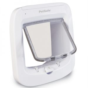 Petsafe kattenluik microchip wit