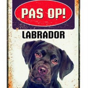 Plenty gifts waakbord blik labrador