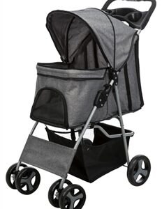 Trixie hondenbuggy grijs