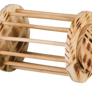 Trixie hooiruif met deksel hout gevlamd
