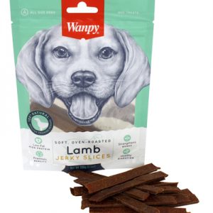 Wanpy soft oven-roasted lamb jerky slices