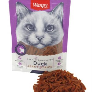 Wanpy soft oven-roasted duck jerky strips