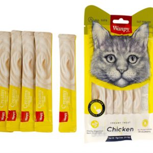 Wanpy creamy lickable treats chicken