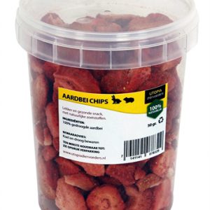 Utopia aardbei chips