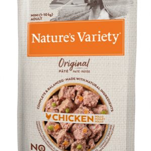 Natures variety original mini pouch chicken