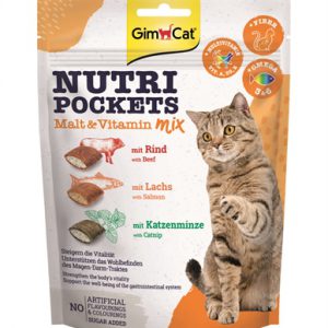 Gimcat nutri pockets malt-vitaminemix