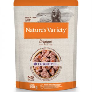 Natures variety original adult medium / maxi pouch turkey no grain