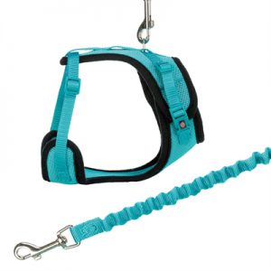 Trixie kattentuig mesh y-vorm met elastische riem assorti
