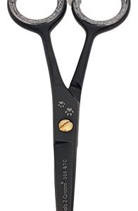 Tools-2-groom black edge potenschaar gebogen 205-btc