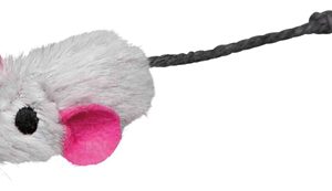 Trixie set muizen met catnip kern pluche