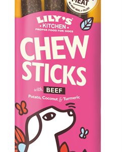 Lily's kitchen chew sticks with beef