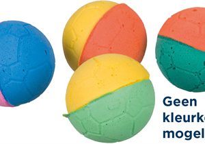 Trixie set softballen softrubber assorti
