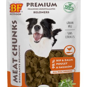 Bf petfood meat chunks kip en zalm