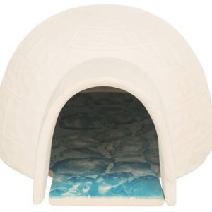 Trixie hamster iglo met koelplaat keramiek wit